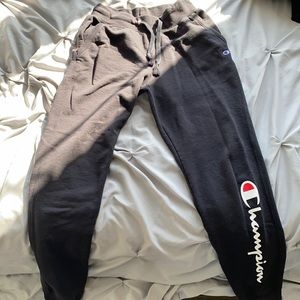 Black champion sweatpants